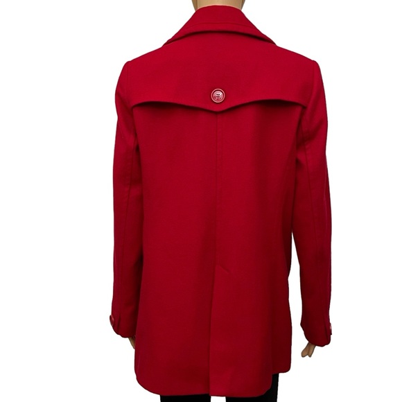 new york company jacket & Coats Woman’s 6 Red With Pockets - Picture 4 of 10